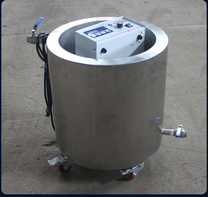 Limpiador ultrasónico industrial cilíndrico SUS en columna redondo 304/SUS 316 modificado para requisitos particulares