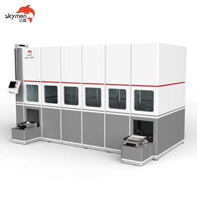 limpiador ultrasónico automático industrial 540L con la gama de temperaturas 20-80℃