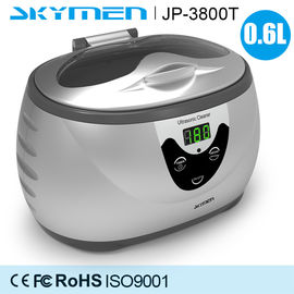 limpiador ultrasónico de 0.6L 35W 42KHz Digitaces, lavadora ultrasónica de las gafas de Sunglass del contador de tiempo