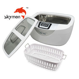 Limpiador ultrasónico 2.5L 120W 40KHz del hogar del contador de tiempo de Digitaces para el biberón dental de la joyería de los vidrios