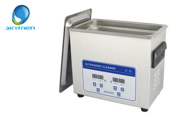 Limpiador del ultrasonido de 3 portamaletas del litro, máquina de la limpieza ultrasónica para la joyería