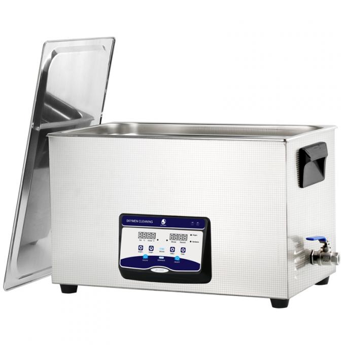 40Khz 30 litros de Benchtop del limpiador ultrasónico de instrumentos farmacéuticos de los laboratorios