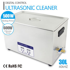 Limpiador ultrasónico industrial automático de las piezas del limpiador ultrasónico de Digitaces de la exhibición del LCD