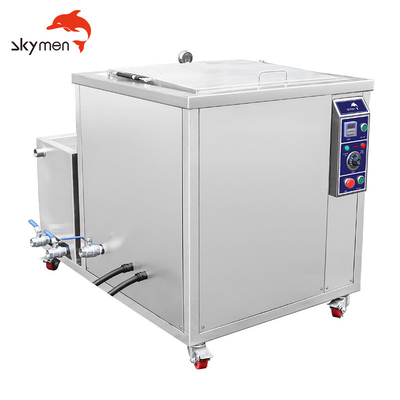limpiador ultrasónico industrial SUS304 de la calefacción de 28KHz 360L 9KW con el sistema del filtro de aceite