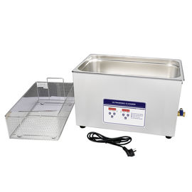 Calentador ajustable del limpiador ultrasónico de la sobremesa de 40 kilociclos para los productos petroquímicos