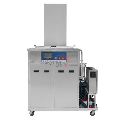 Sistema de elevación automático Sistema de depósito de limpieza por ultrasonidos industrial