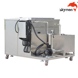 Bloquee/el limpiador ultrasónico industrial 80L 1200W del engranaje con el sistema del ciclo de la filtración
