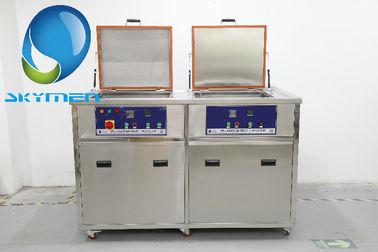 La máquina 1000L de la limpieza ultrasónica de la estufa de la caldera/de gas se dobla los tanques 28/40KHz con el filtro