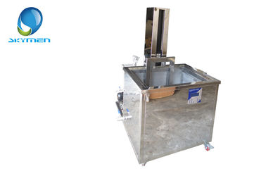 Filtración del aceite de la máquina de la limpieza ultrasónica de los portamaletas y elevación neumática