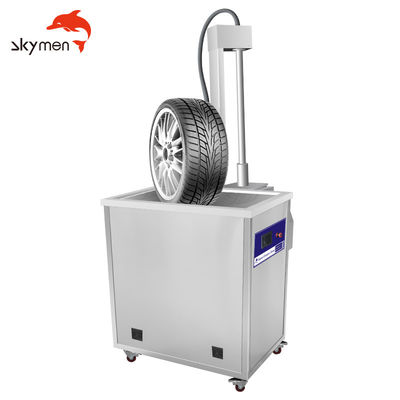 Máquina ultrasónica industrial de limpieza de ruedas de neumáticos para limpieza automática de llantas y llantas de automóviles