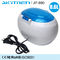 Máquina de la limpieza ultrasónica de la joyería del contador de tiempo de Digitaces, limpiador ultrasónico 0.6L 35W del baño