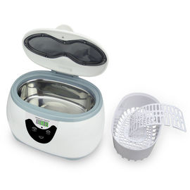Limpiador ultrasónico 35W multifuncional de 600 ml Benchtop con el color blanco