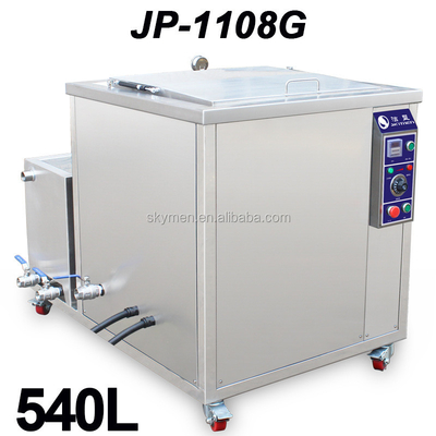 Limpiador ultrasónico industrial profesional de 540L 5400w para la limpieza de filtración y eliminación de polvo de motores de automóviles
