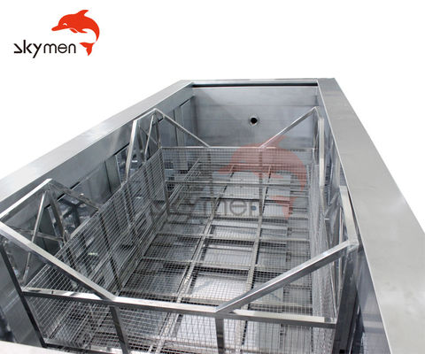 Limpiador de intercambiadores de calor ultrasónicos con instrucciones manuales de tapa y función Degas para una limpieza eficiente