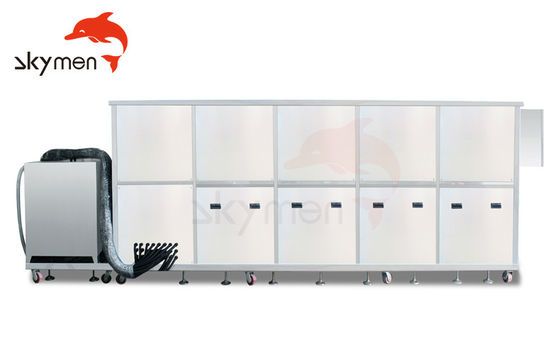 Limpiador ultrasónico de intercambiadores de calor SUS304 con 288 transductores y capacidad de 1920 litros