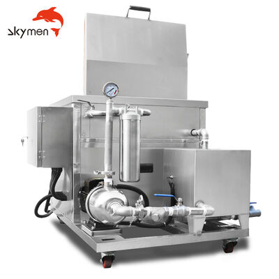 China Factory Skymen 175L 2400W Máquina de limpieza industrial por ultrasonidos para la limpieza de piezas del bloque del motor