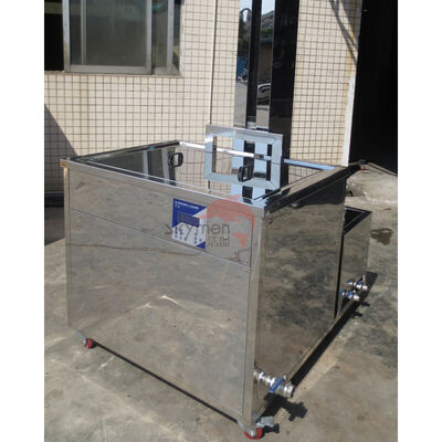 Limpiador ultrasónico industrial con sistema de elevación