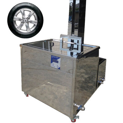 Limpiador Ultrasónico Automático para Neumáticos con Elevador Neumático Fácil de Operar