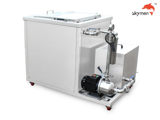 Limpiador ultrasónico de 135L con filtración para eliminar el aceite y el óxido