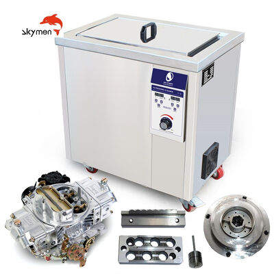 Skymen Jp-180th Industria de acero inoxidable limpiador de tanque único ultrasónico 53 L para para para limpieza de piezas de automóviles de bloque de motor