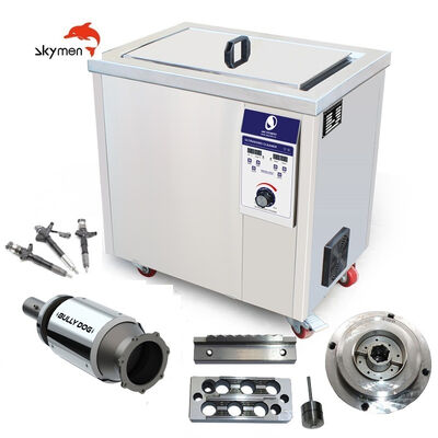 Skymen Jp-180th Industria de acero inoxidable limpiador de tanque único ultrasónico 53 L para para para limpieza de piezas de automóviles de bloque de motor