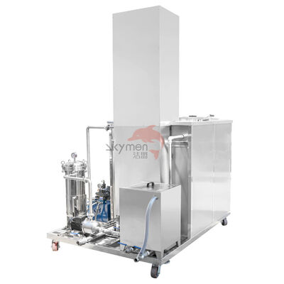 Sistema de elevación automático Sistema de depósito de limpieza por ultrasonidos industrial