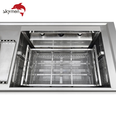 Máquina de limpieza ultrasónica de doble etapa con rodillo para una limpieza industrial eficiente