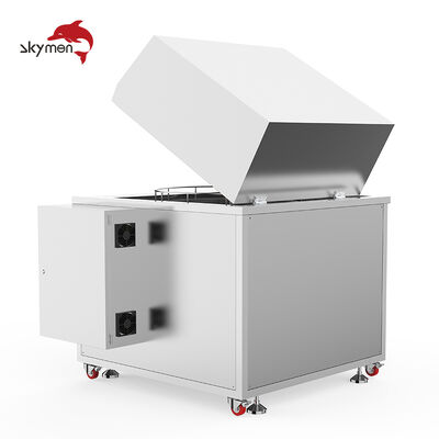 Máquina de limpieza ultrasónica industrial del espray rotatorio de alta presión para el desengrase de las piezas de metal