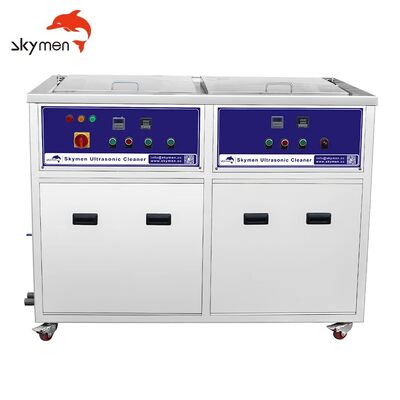28kHz Best Price Twin Tanks Carburetor Ultrasonic Cleaning Machine Ultrasonic Cleaner with Rinsing and Filter System 99L
