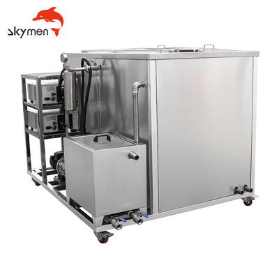 Double-Tank Ultrasonic Cleaner with Drying Function for Industrial Parts