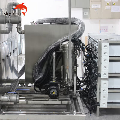 Máquina de limpieza por ultrasonidos industrial personalizada para componentes grandes