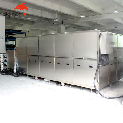Máquina de limpieza por ultrasonidos industrial personalizada para componentes grandes