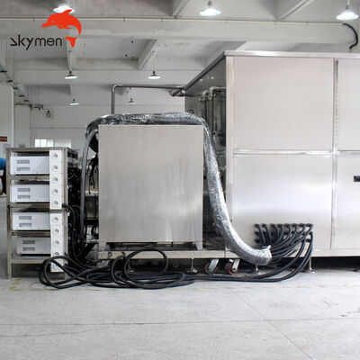 Máquina de limpieza por ultrasonidos industrial personalizada para componentes grandes