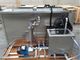 Limpiador ultrasónico industrial 28/40KHz del cilindro con el tanque de enjuague 100L/el filtro