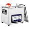 Calentador ultrasónico industrial del contador de tiempo del limpiador 10L 240W Digitaces del instrumento médico del laboratorio