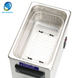 Metal el limpiador ultrasónico de Benchtop, equipo 3.2L de la limpieza ultrasónica 40KHz 120 vatios