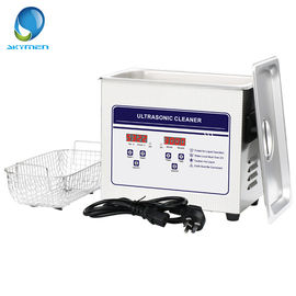 Metal el limpiador ultrasónico de Benchtop, equipo 3.2L de la limpieza ultrasónica 40KHz 120 vatios