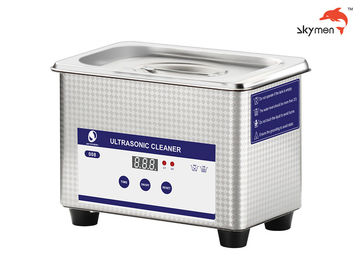 40KHz limpiador ultrasónico industrial 0.8L 60W para la lente de contacto/la máquina de afeitar de cristal