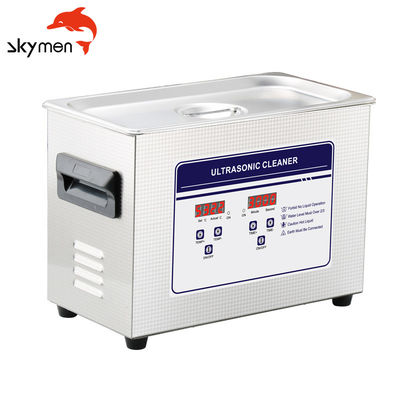 4,5 litros de 180W SUS304 30min del contador de tiempo de limpiadores ultrasónicos de las piezas
