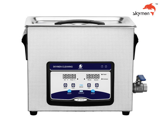 Baño ultrasónico de los portamaletas para el equipo del equipo de submarinismo con el calentador 200W 1,72 galones