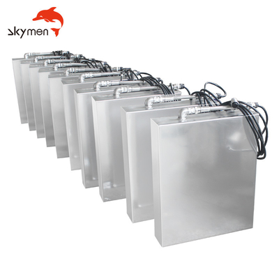Caja sumergible de electrochapado 1800W SUS304 del transductor del tratamiento previo