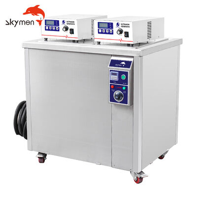 Limpiador industrial ultrasónico Skymen 250L para electrónica, máquina de lavado de piezas de automóvil 40kHz 28kHz