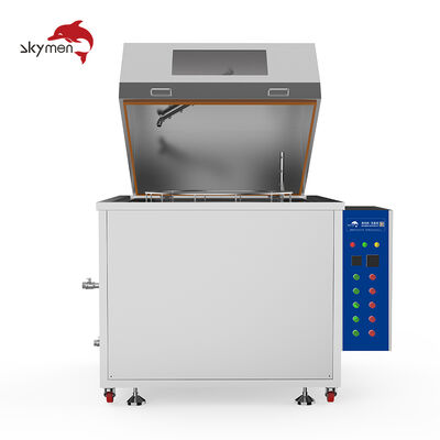 Máquina de limpieza ultrasónica industrial del espray rotatorio de alta presión para el desengrase de las piezas de metal