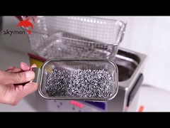 Limpiador ultrasónico digital Skymen de 6 litros/1,7 galones para limpieza de piezas metálicas pequeñas