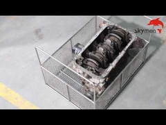 El moho de la grasa de la pieza de automóvil quita el tanque industrial 28/40KHz del limpiador ultrasónico 100L