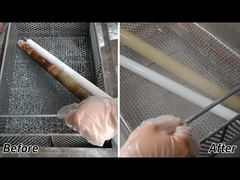 Limpieza eficiente de las barras aislantes de resina con el limpiador industrial de ultrasonidos Skymen