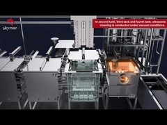 Máquina de limpieza por vacío de emisión cero, totalmente automática, inteligente y ecológica Skymen