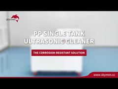 Limpiador ultrasónico de tanque único PP