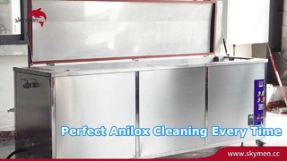 Máquina de la limpieza del rodillo de Anilox